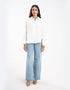 TEXTURED BUTTON DOWN SHIRT